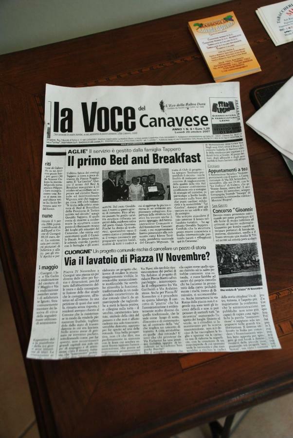 Bed and Breakfast La Cascina Aglie Экстерьер фото